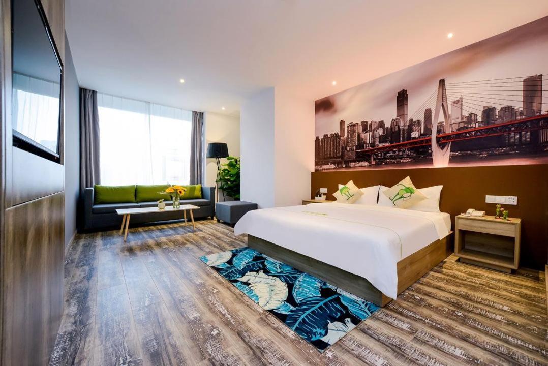 Heye International Youth Hostel Chongqing Exterior photo